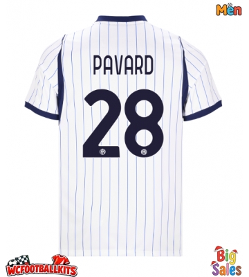 Inter Milan Benjamin Pavard #28 Replica Away Stadium Shirt 2026-27 Short Sleeve